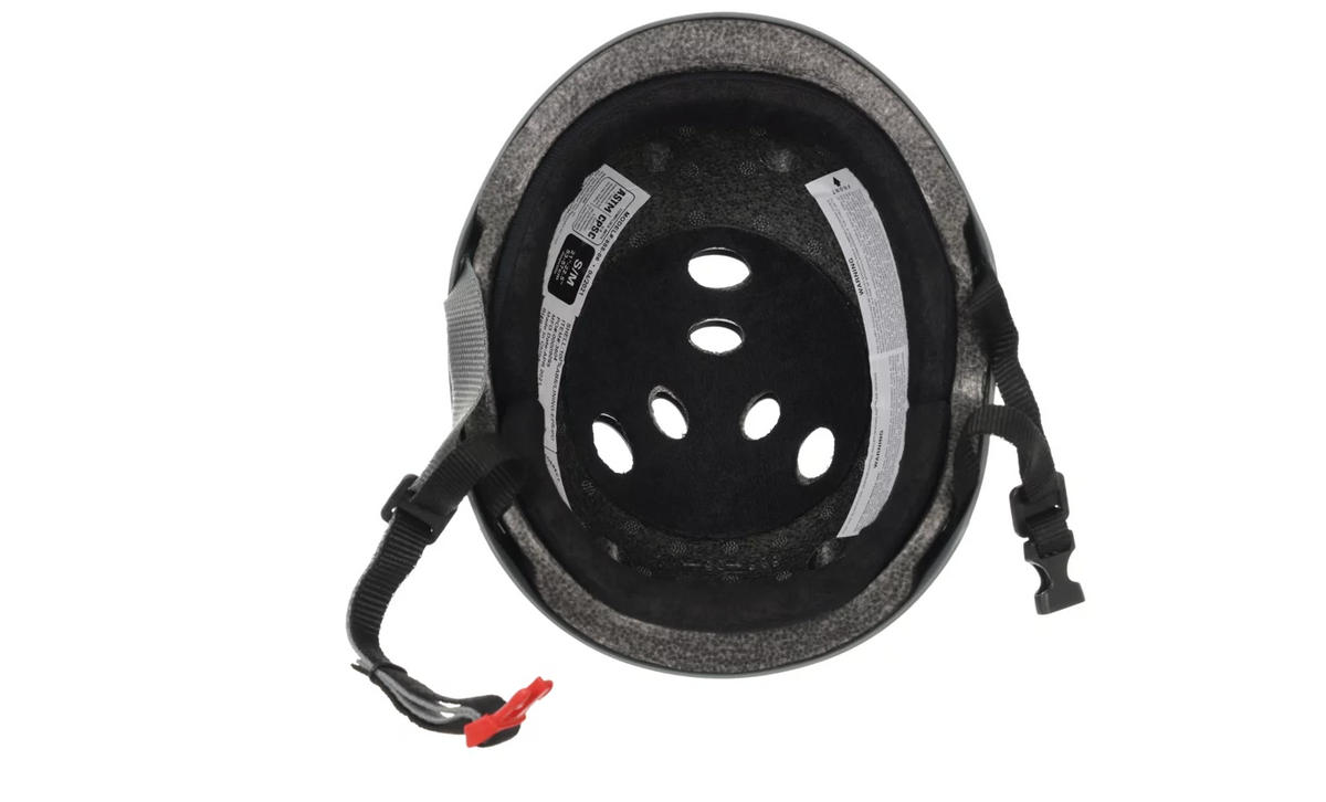 triple 8 certified sweatsaver helmet carbon matte