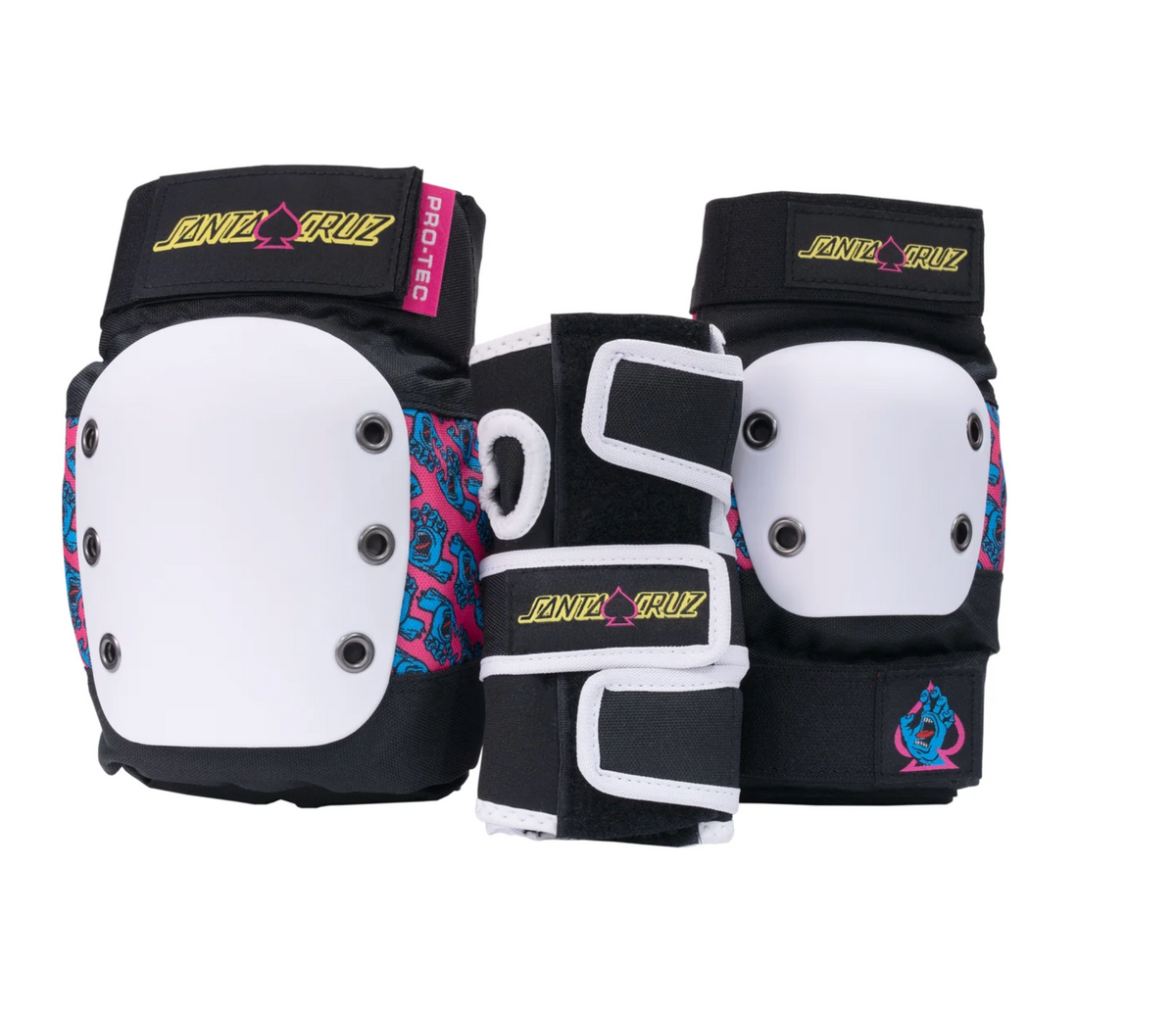 Pro Tec Santa Cruz Street Adult 3-PK Pad Set