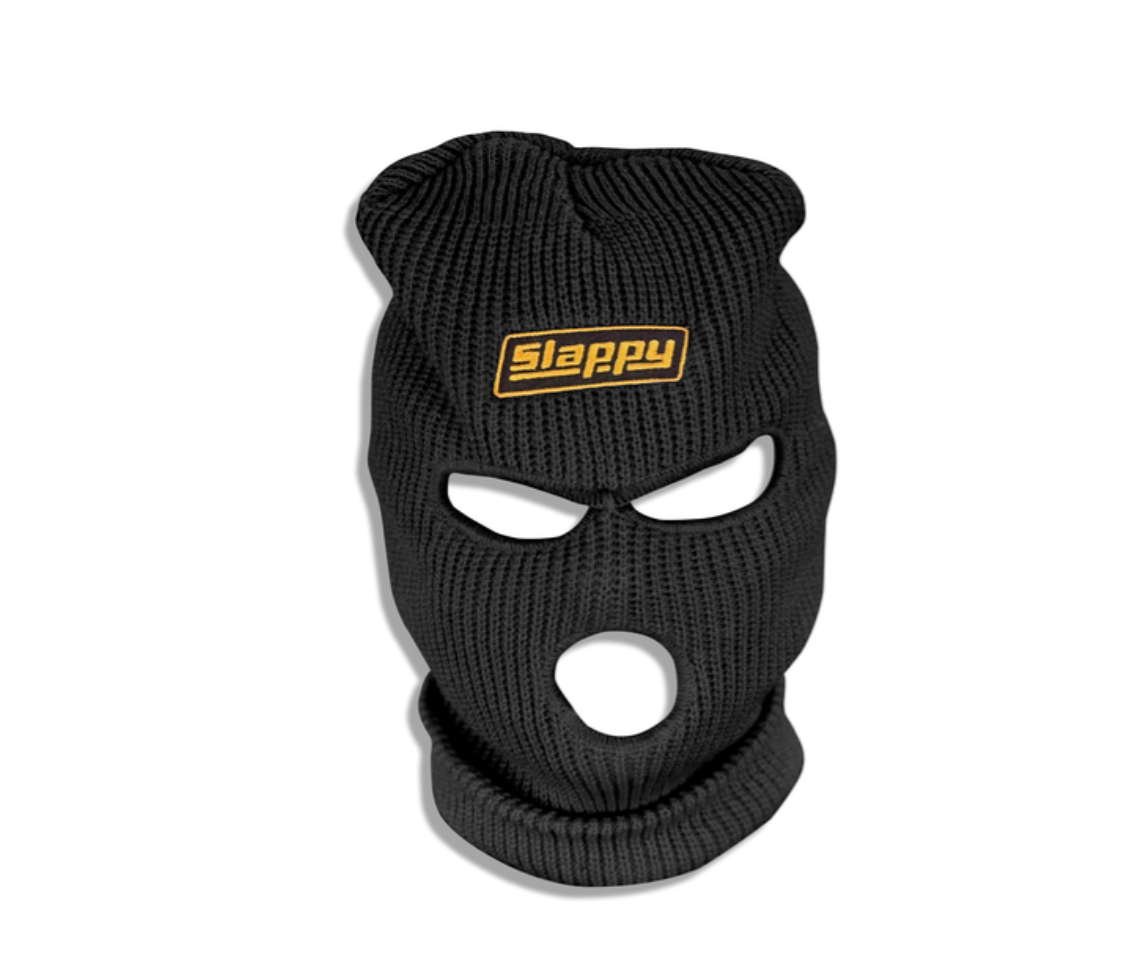 Slappy Mask Beanie - Black