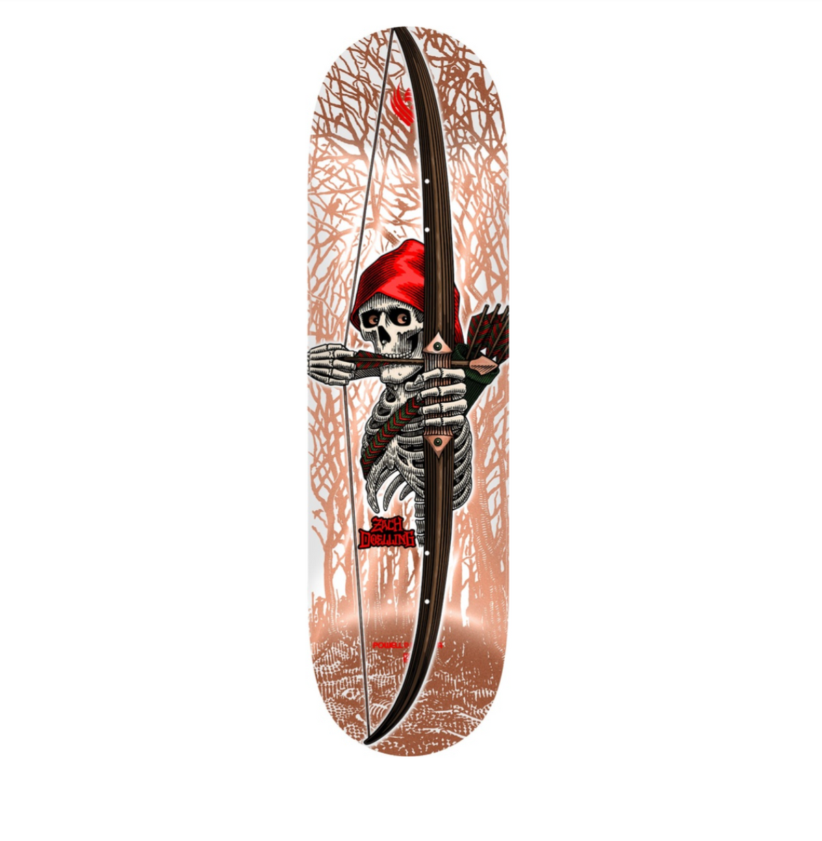 Powell Zach Doelling Archer Copper Foil Flight Deck 8.75