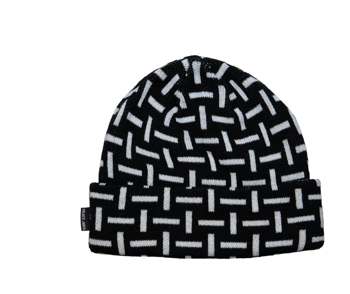 Skate Jawn Sewer Cap Pattern Beanie
