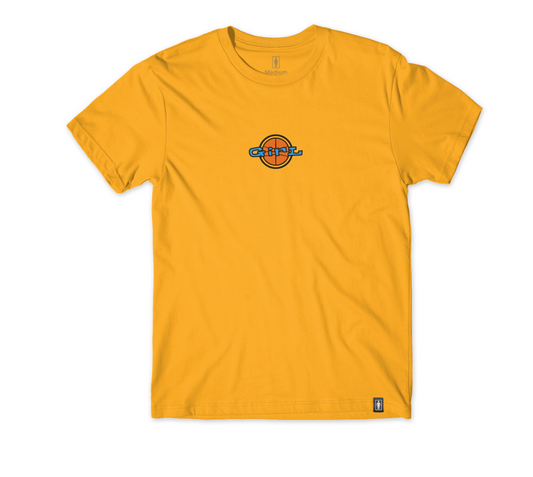 Girl Full Court Gold SS T-Shirt XL