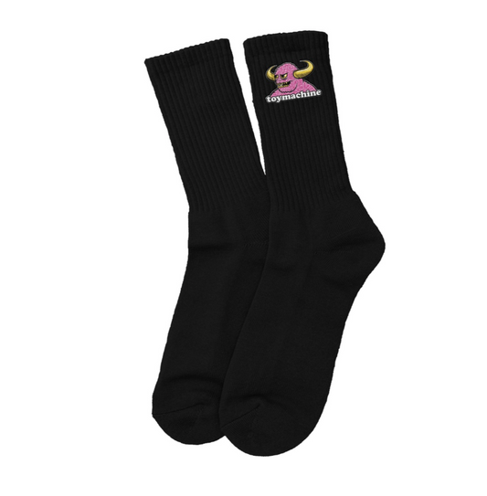 Toy Machine Brain Monster Socks Black