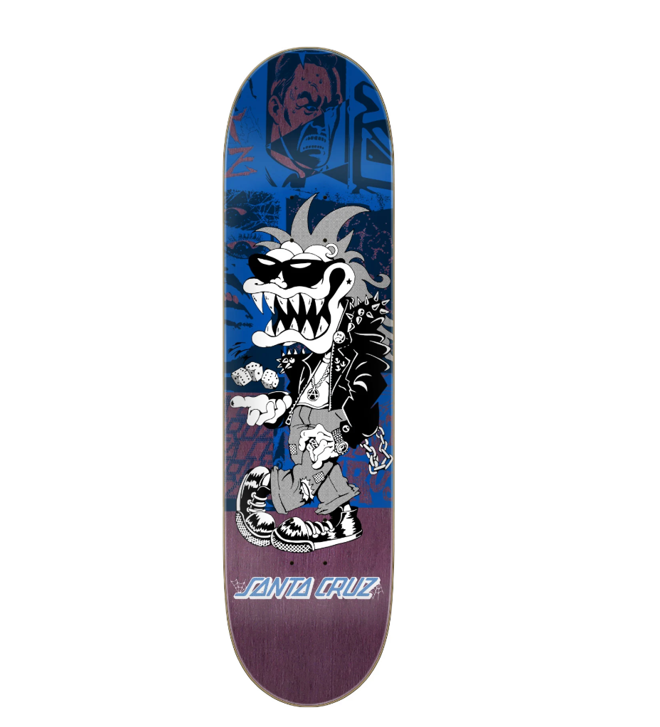 Santa Cruz Check Gremlin FeelBase Deck 7.75
