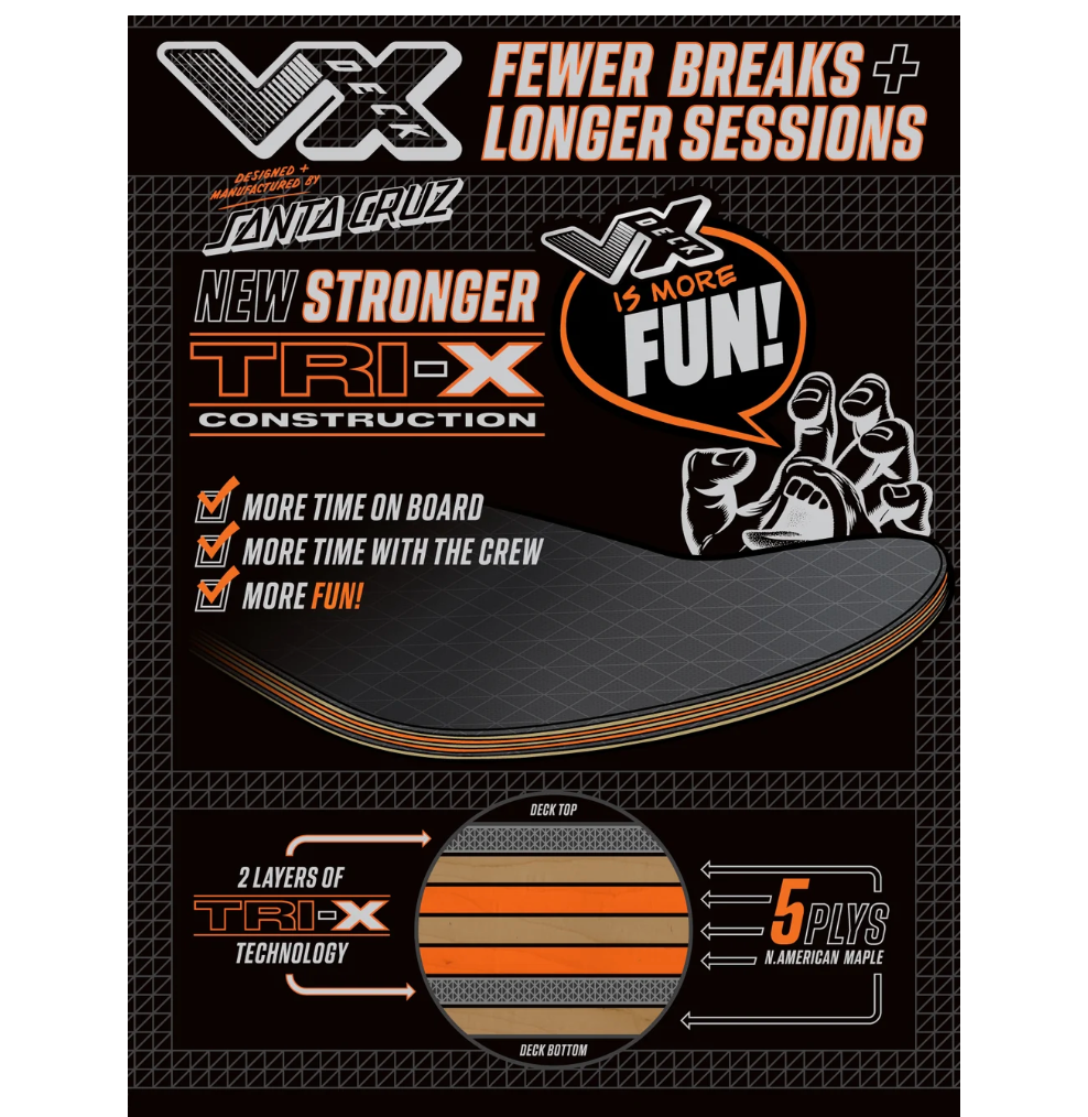 Santa Cruz Winkowski Samurai VX Deck 10.35