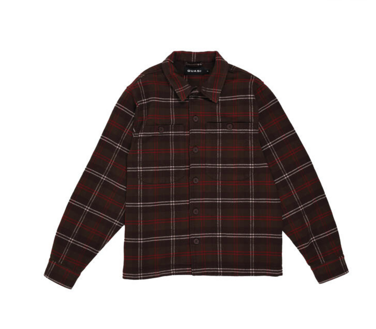 Quasi SST Long Sleeve Button Up Shirt [Dirt]