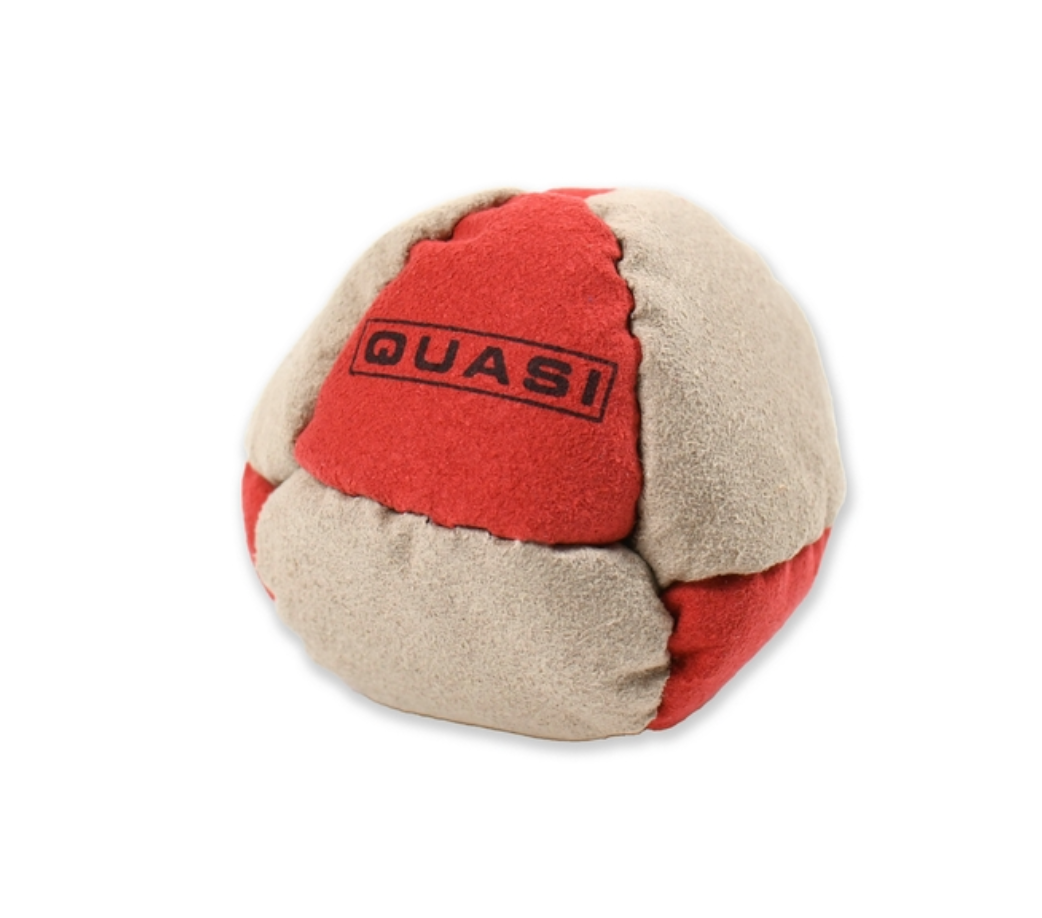Quasi Meathead Footbag Red/White