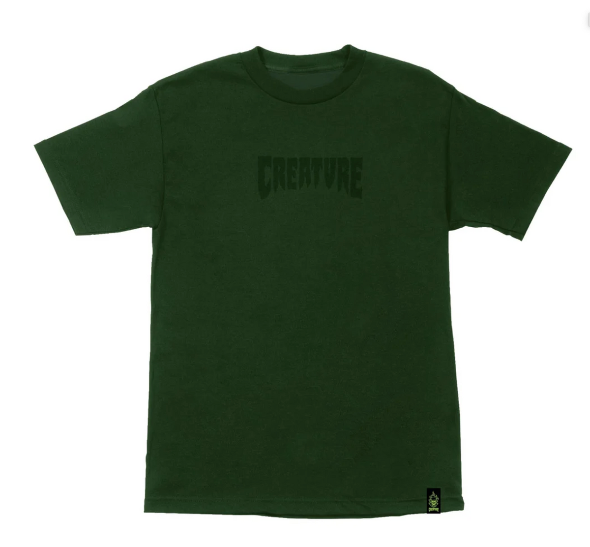 Creature Mono S/S Heavyweight T-Shirt Forest M