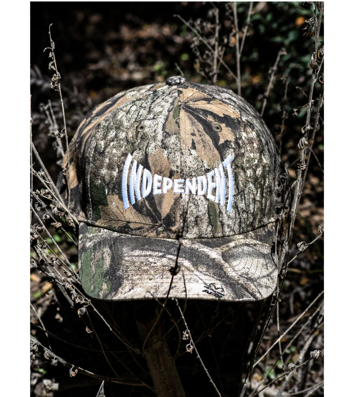 Independent Span Logo Snapback Structured Hat Realtree APX OS