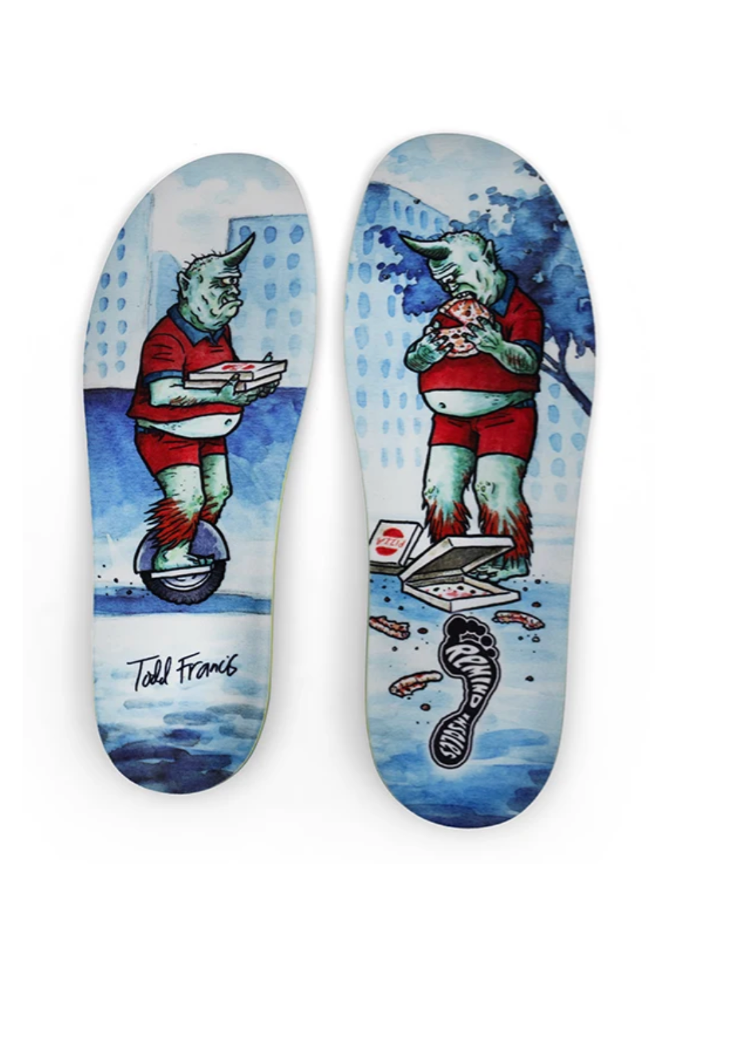 Remind REDE IMPACT Todd Francis Cyclops 5.5MM Low-All Arch Insoles 9.5-11