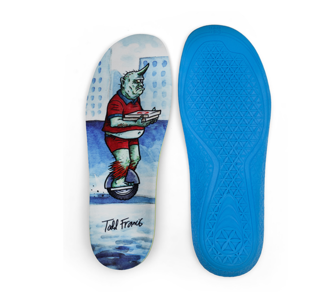 Remind REDE IMPACT Todd Francis Cyclops 5.5MM Low-All Arch Insoles 9.5-11