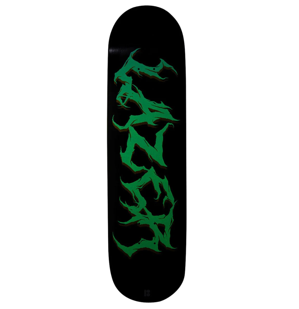 Plan B Lazer Crawford Metal Glow Ink Deck 8.25