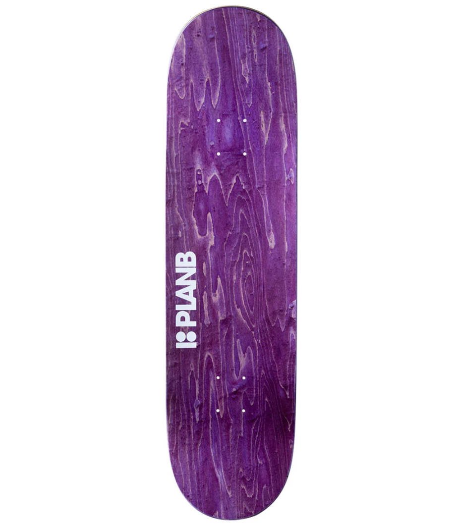 Plan B Lazer Crawford Spinal Mirror Foil Deck 8.5