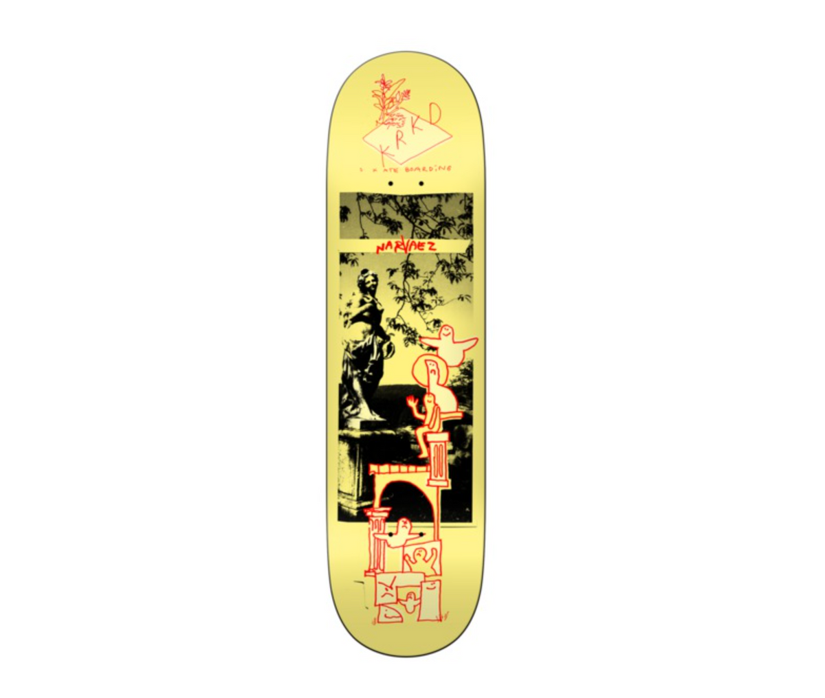 Krooked Narvaez Sculpture Garden Deck 8.38