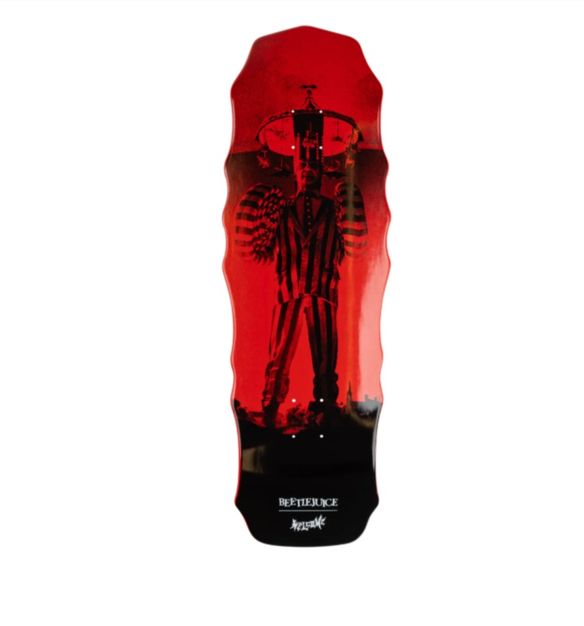 Welcome x Beetlejuice Carousel On Widow Shaped Deck 10.0