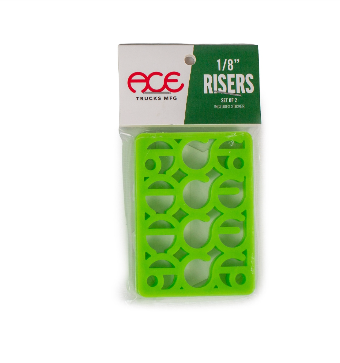 ace shims 1/8 riser pads green