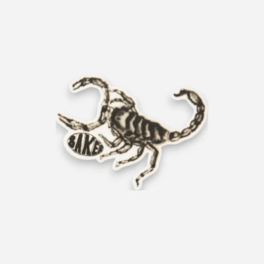 baker skulls n stuff scorpion sticker