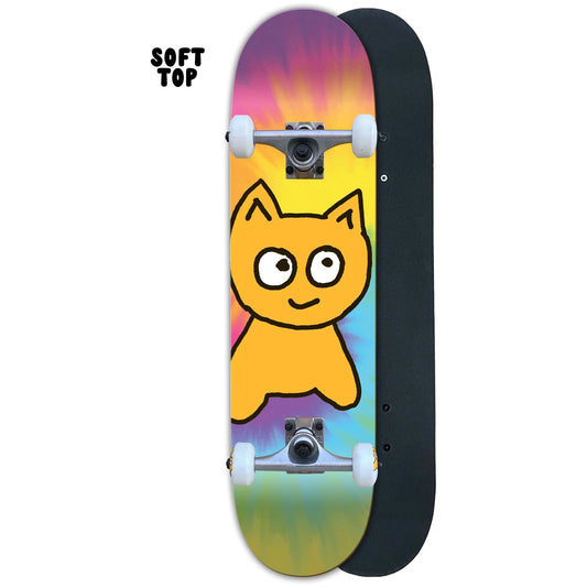meow big cat tie dye soft top 6.5 mini complete