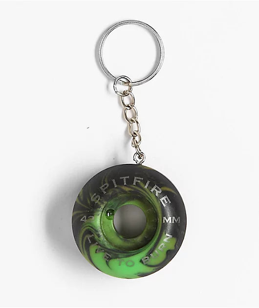 spitfire assorted wheel keychain