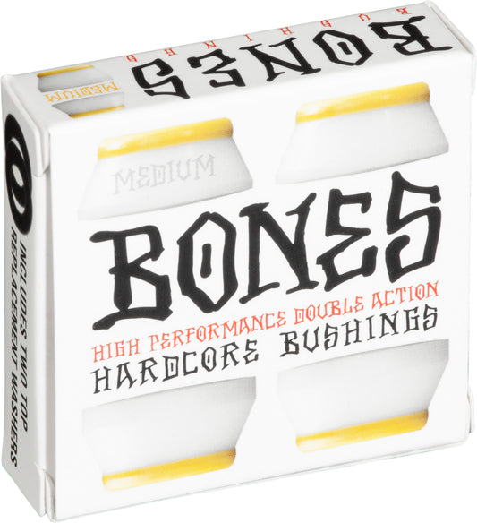bones hardcore white medium bushings