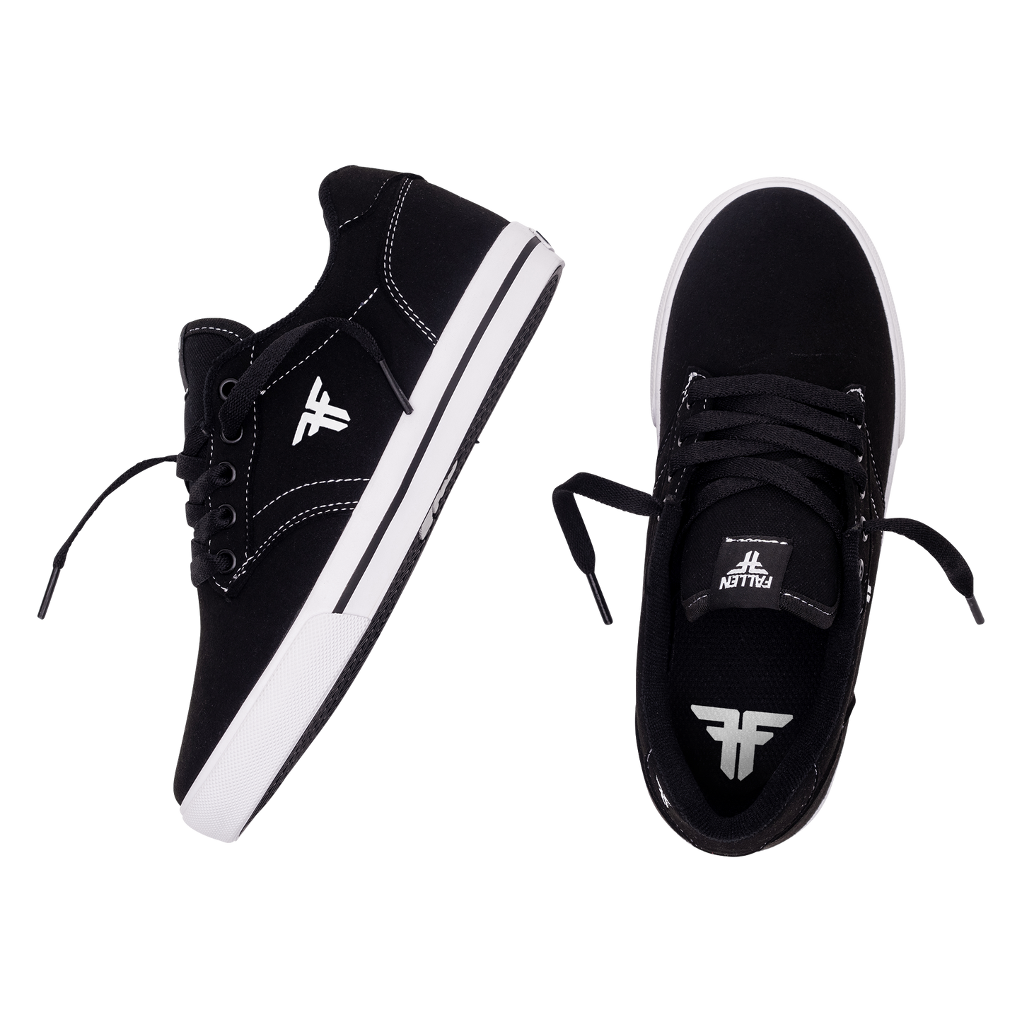 Fallen The Goat Kids Shoe Black/White
