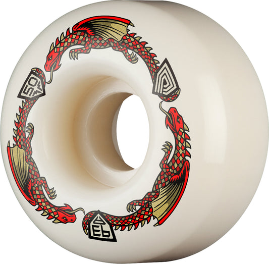 Powell Dragon Formula 93a Red V1 Standard Wheels 52mm x 31mm