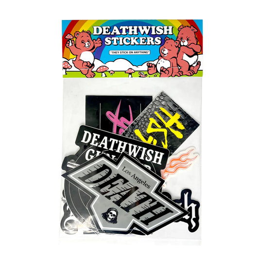 deathwish world famous stickers