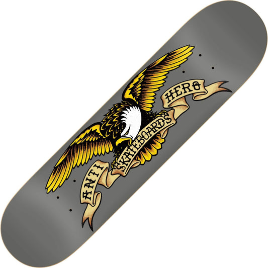 anti hero classic eagle deck grey 8.25