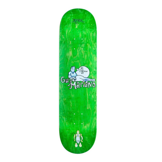 april guy by gonz pop green 8.25 deck