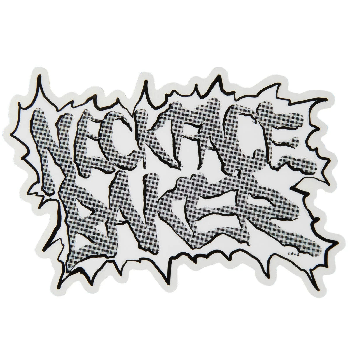 baker x neckface toxic rats sticker