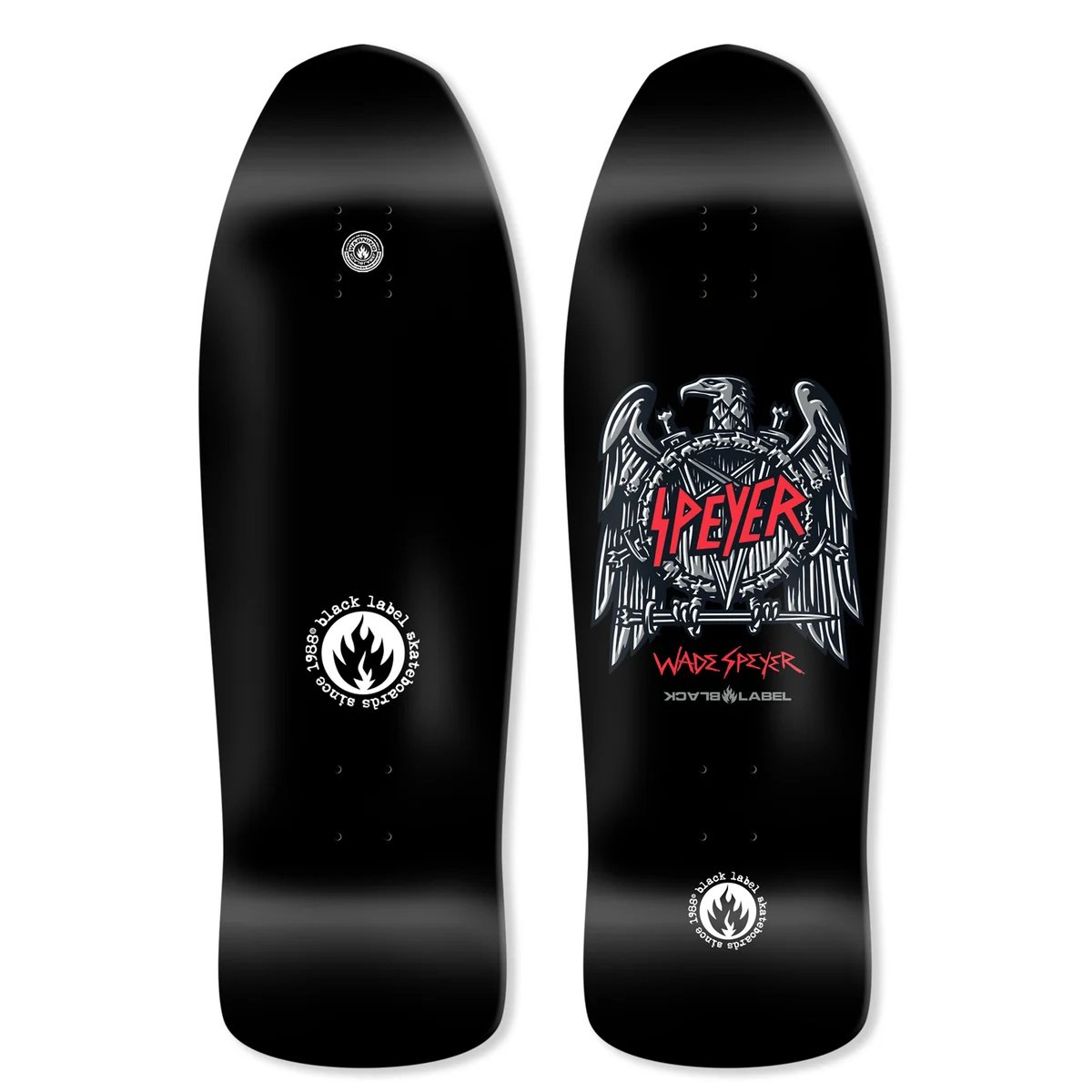black label wade speyer eagle custom 12xu shaped 10.0 deck