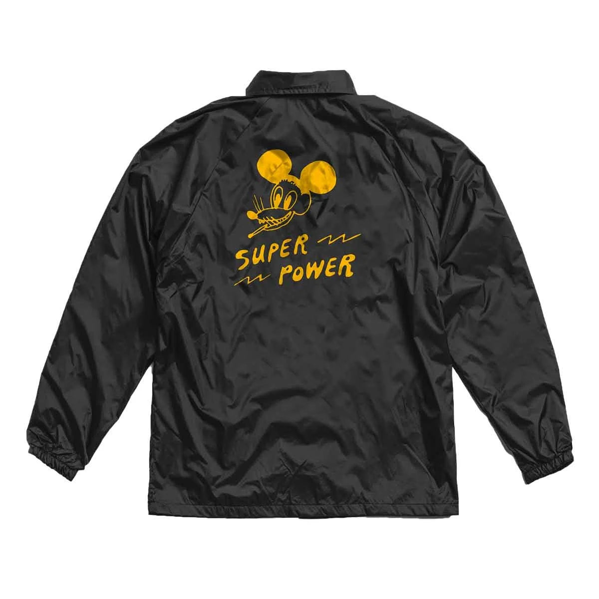chocolate super powers coaches jacket black