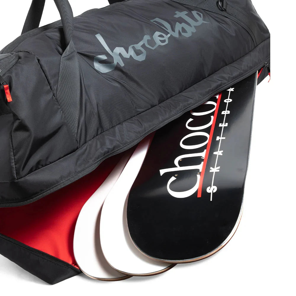 chocolate travel duffle bag