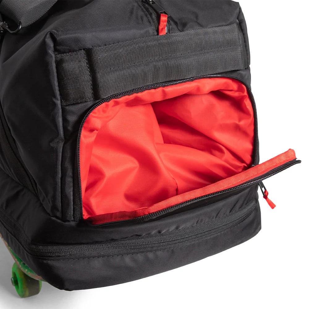 chocolate travel duffle bag