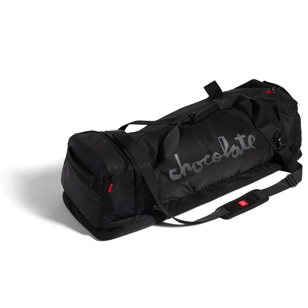 chocolate travel duffle bag