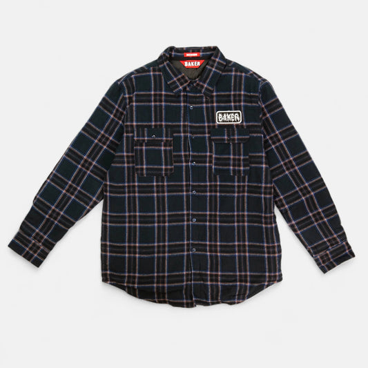 Baker Crust Flannel Blue