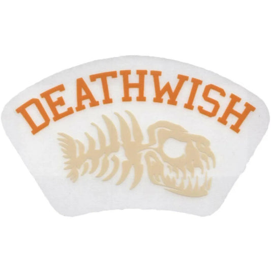 deathwish full heat piranha sticker