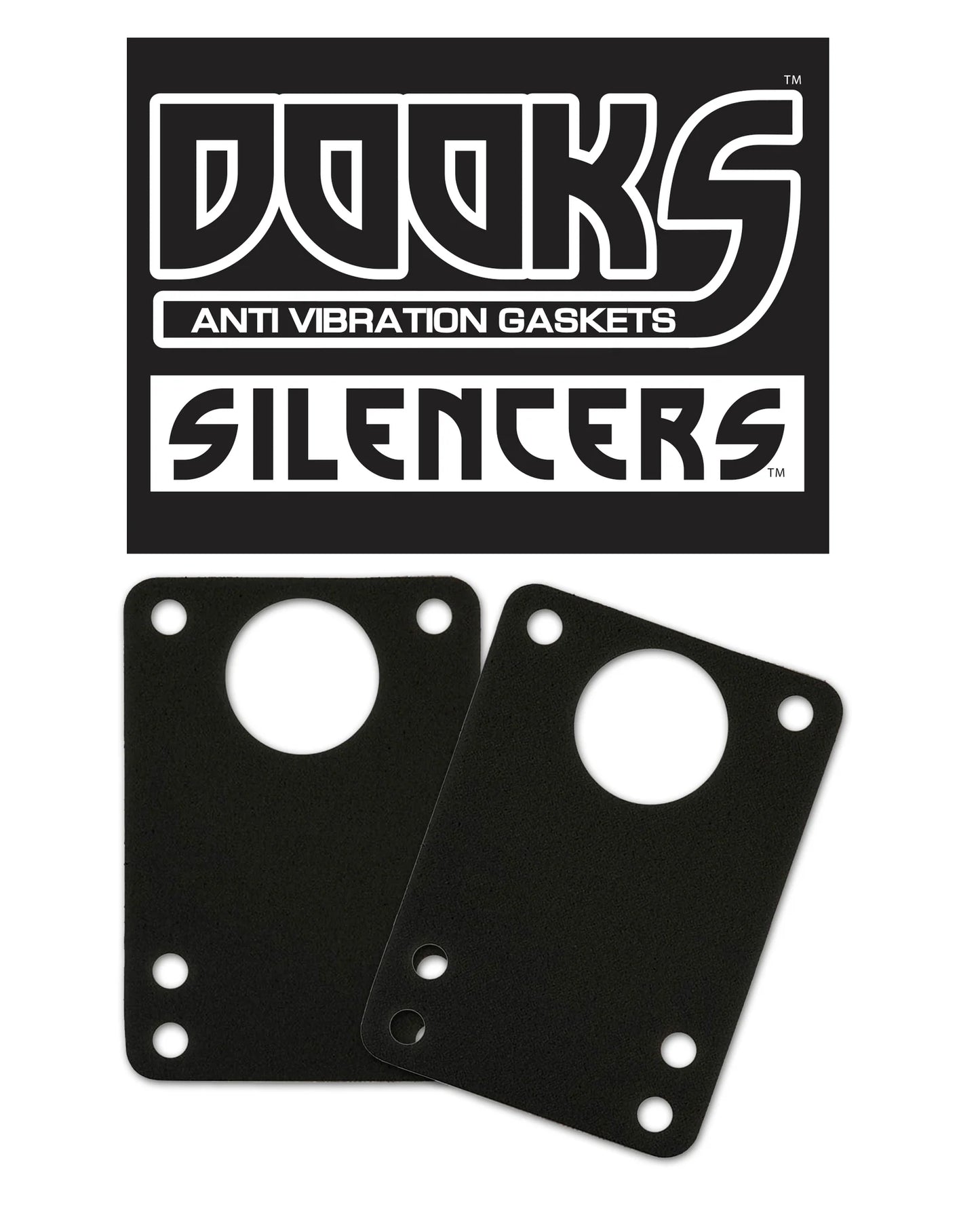 shortys dooks silencers 1/16 anti vibration gaskets