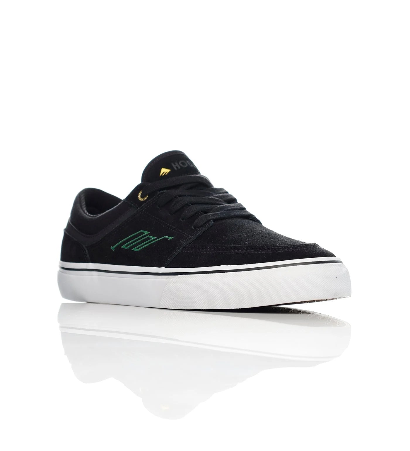 emerica hoban shoe black white gold