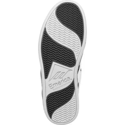 emerica og 1 shoe black white