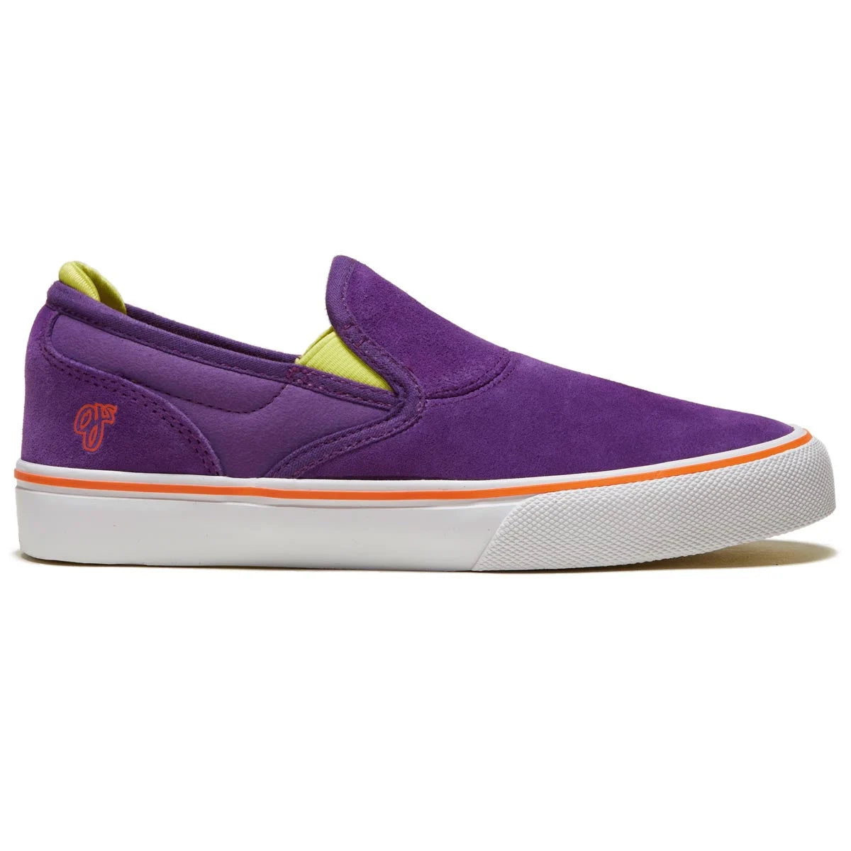 emerica x oj youth wino g6 slip on shoe purple
