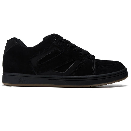 es accel x arto shoe black charcoal