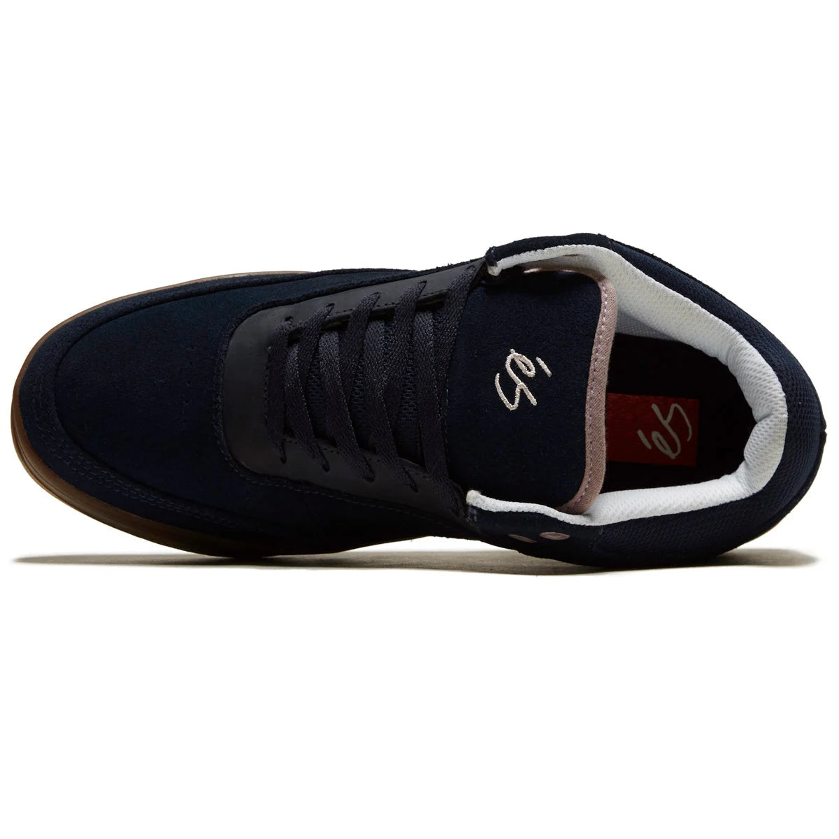 es stylus mid shoe navy gum 8