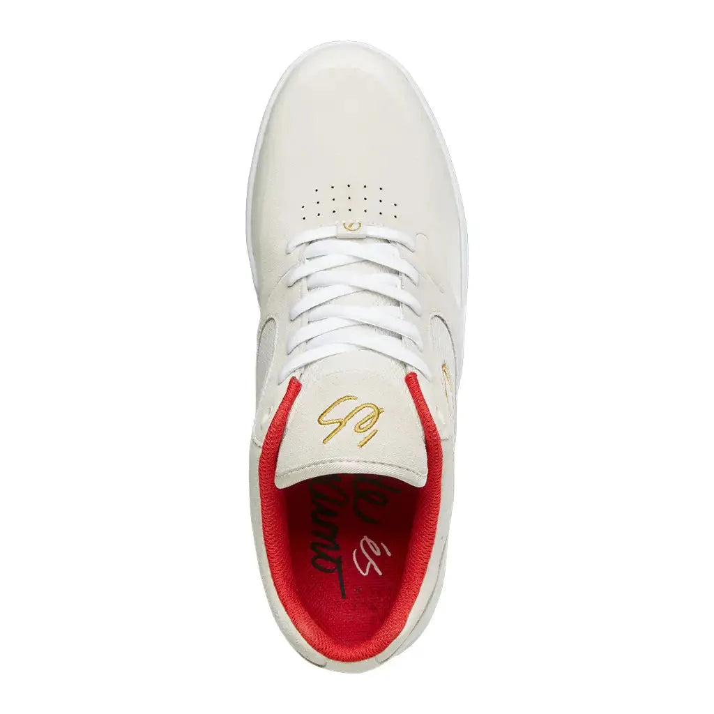 es wade desarmo x swift 1.5 shoe white red gold
