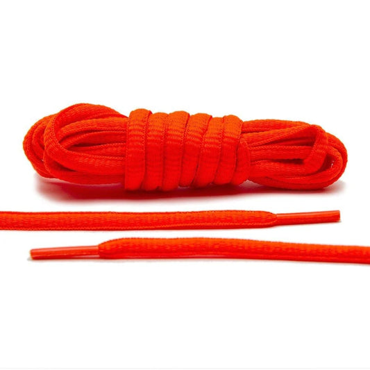 tight laces oval 48in neon orange