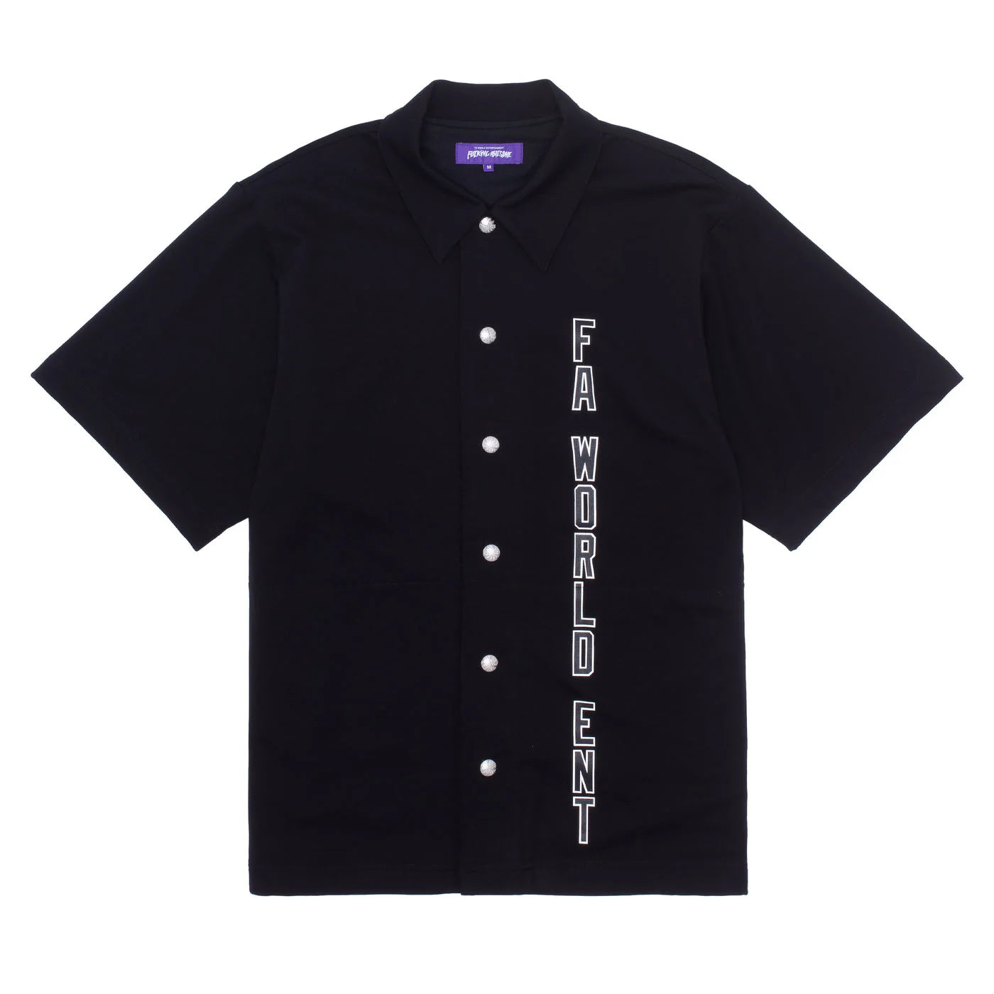 fucking awesome warm up top black