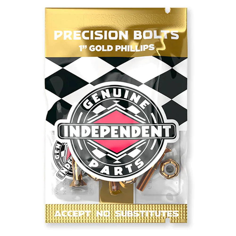 independent phillips 1in black gold hardware