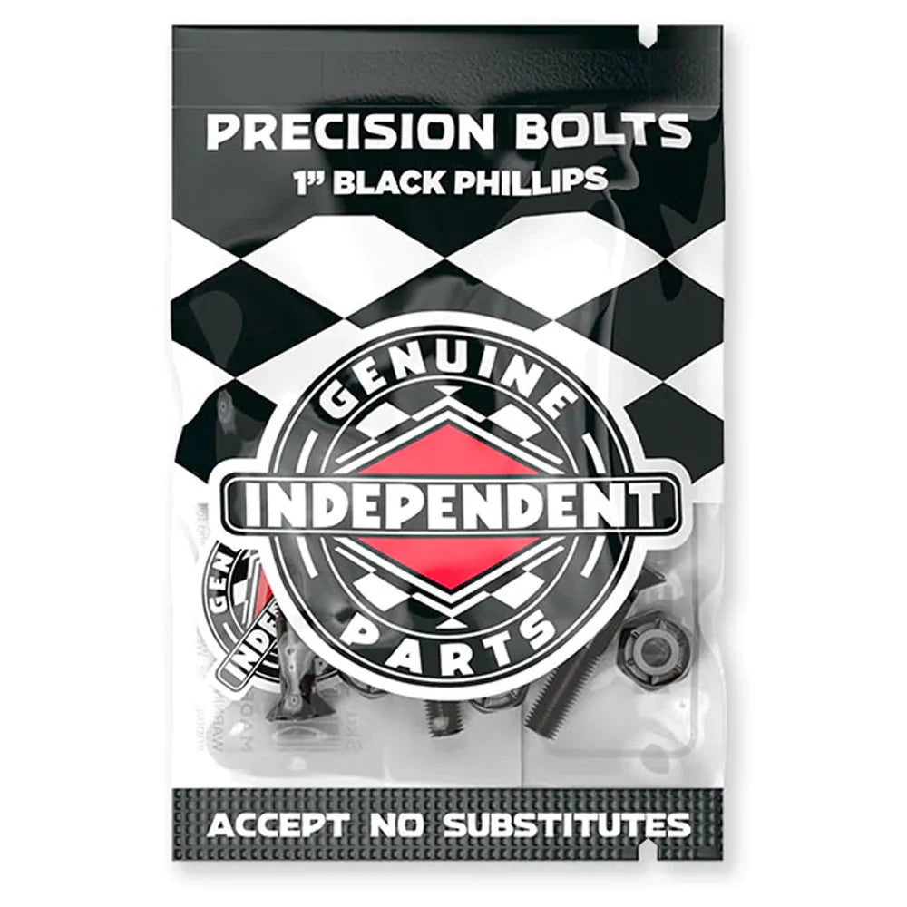 independent phillips 1in black hardware