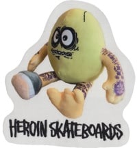 heroin allegory plushie sticker
