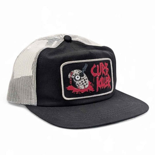 Heroin Curb Killer Trucker Hat Black